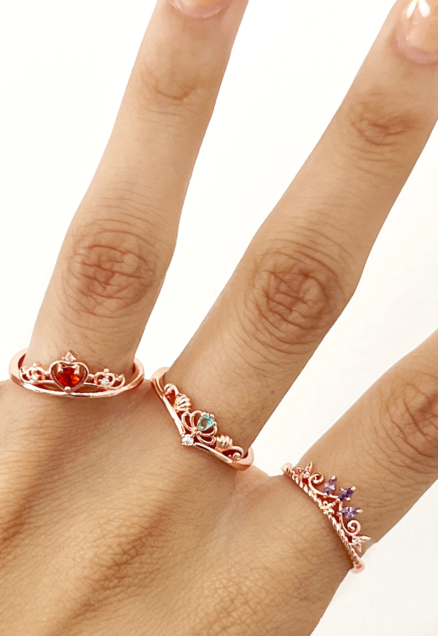 Anillos princesas Disney