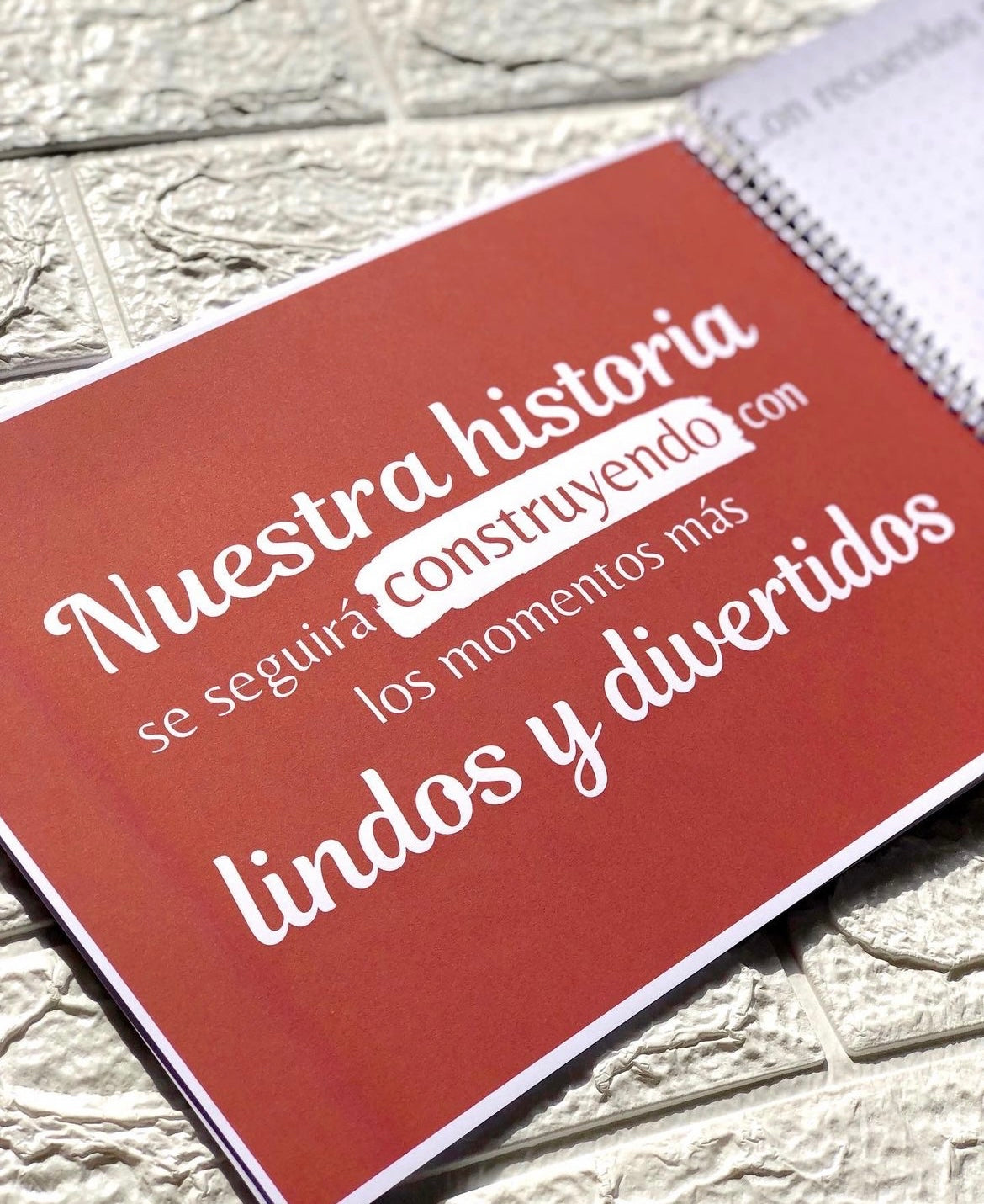 Álbum nuestra historia de amor