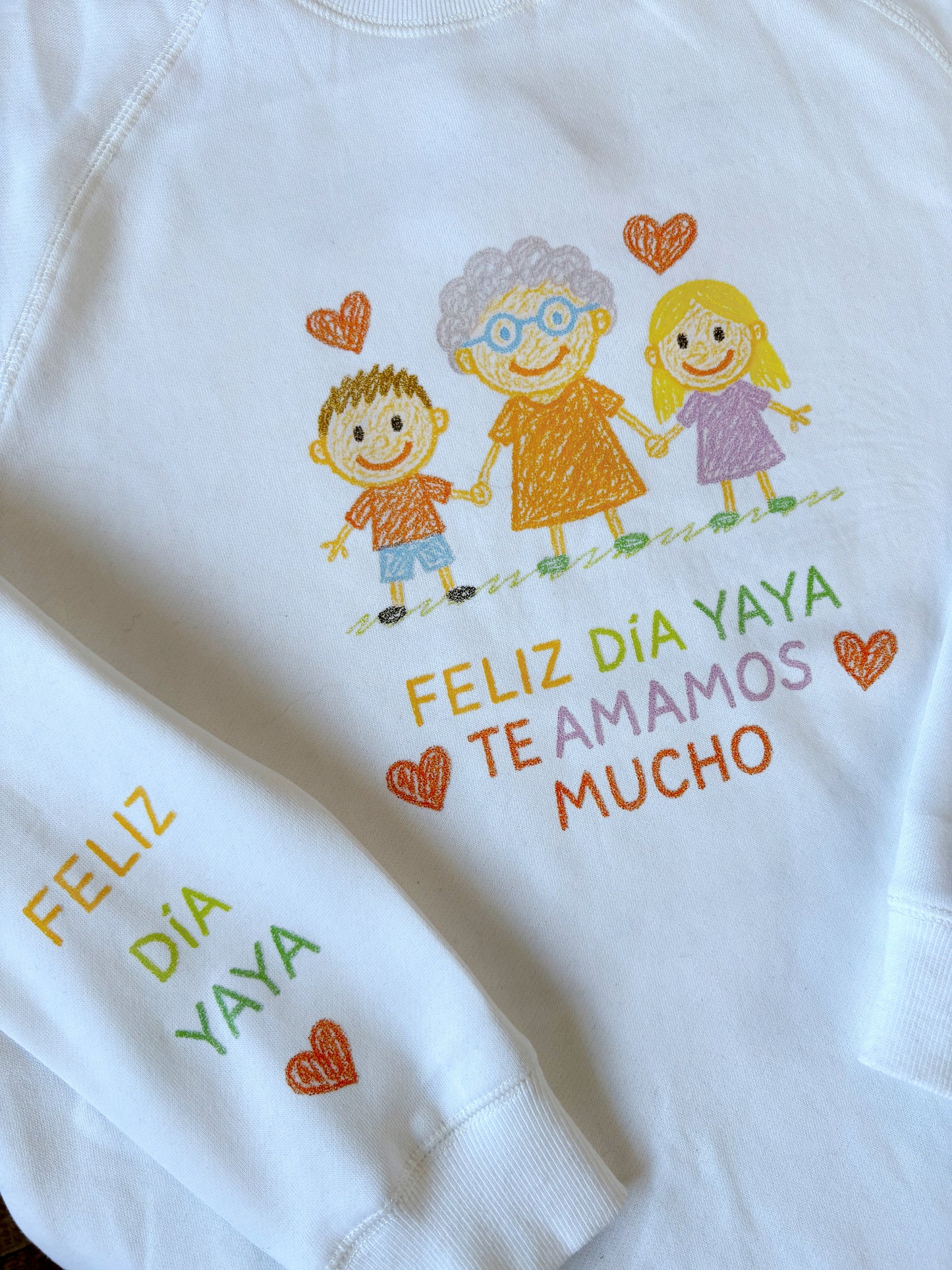 Buzo con dibujos para abuelos