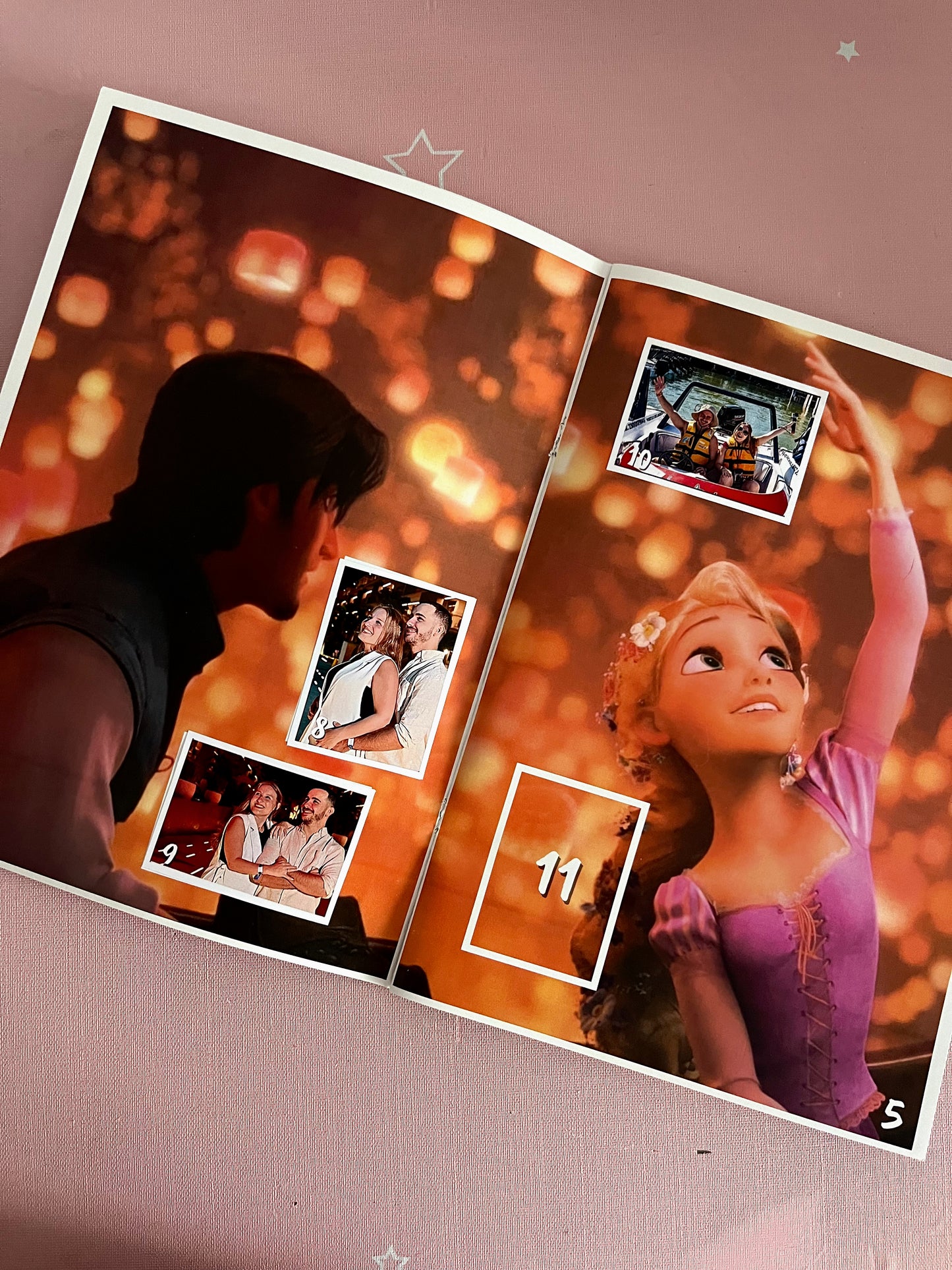 Album de figuritas Rapunzel