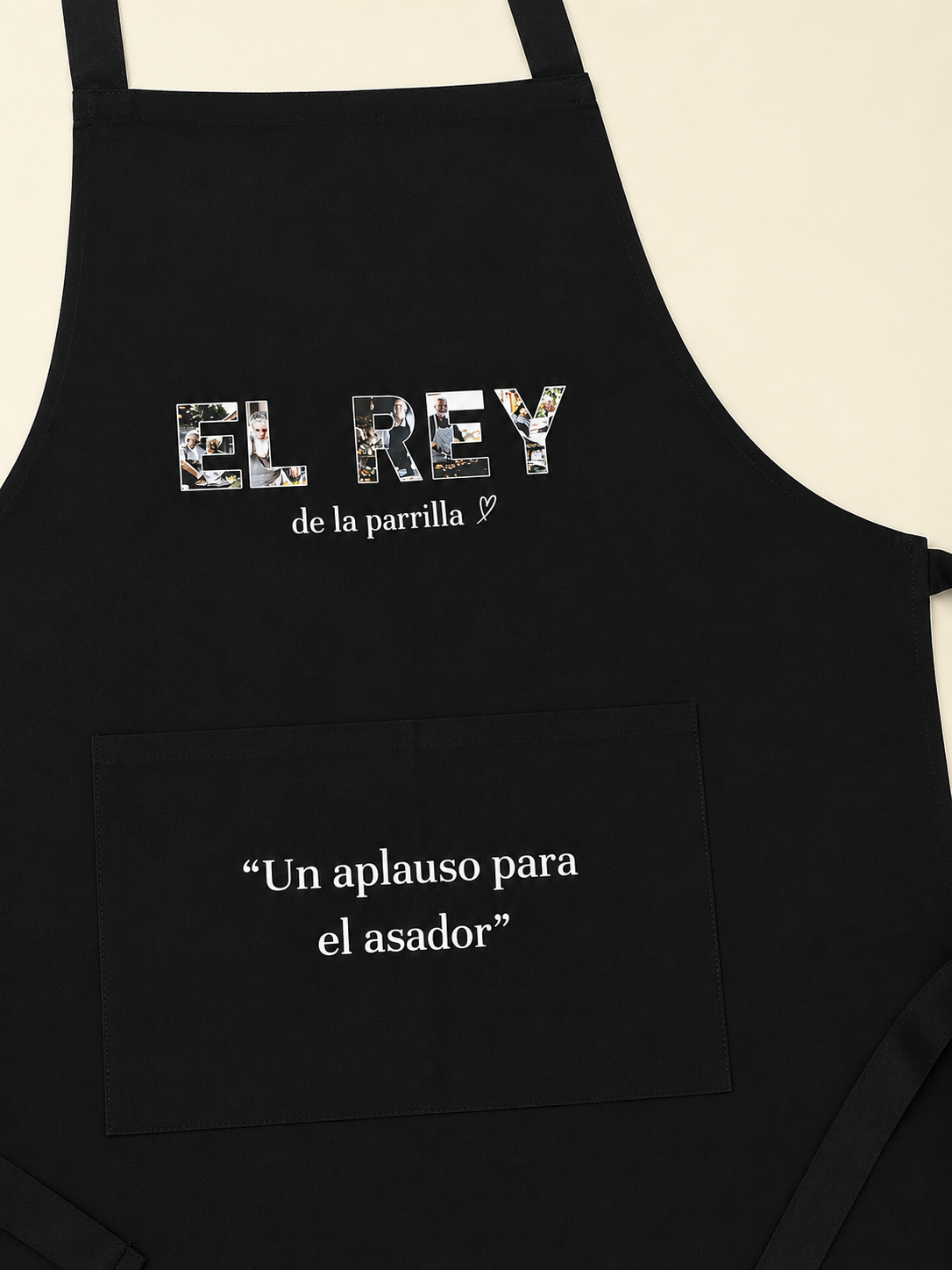 Delantal Rey de la parrilla