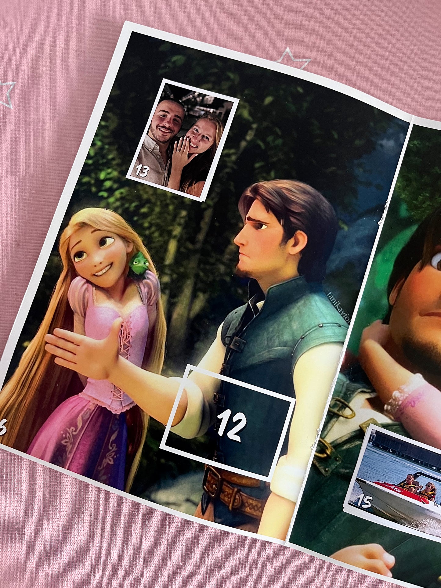 Album de figuritas Rapunzel