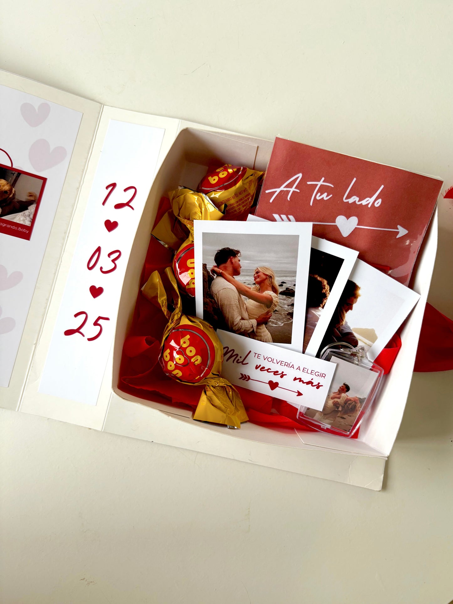 Box Nuestra historia de amor