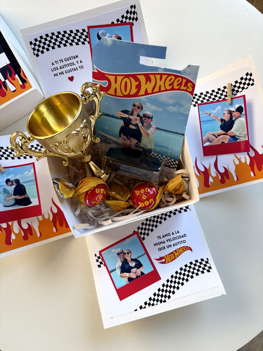 Box Explosiva Hot Wheels