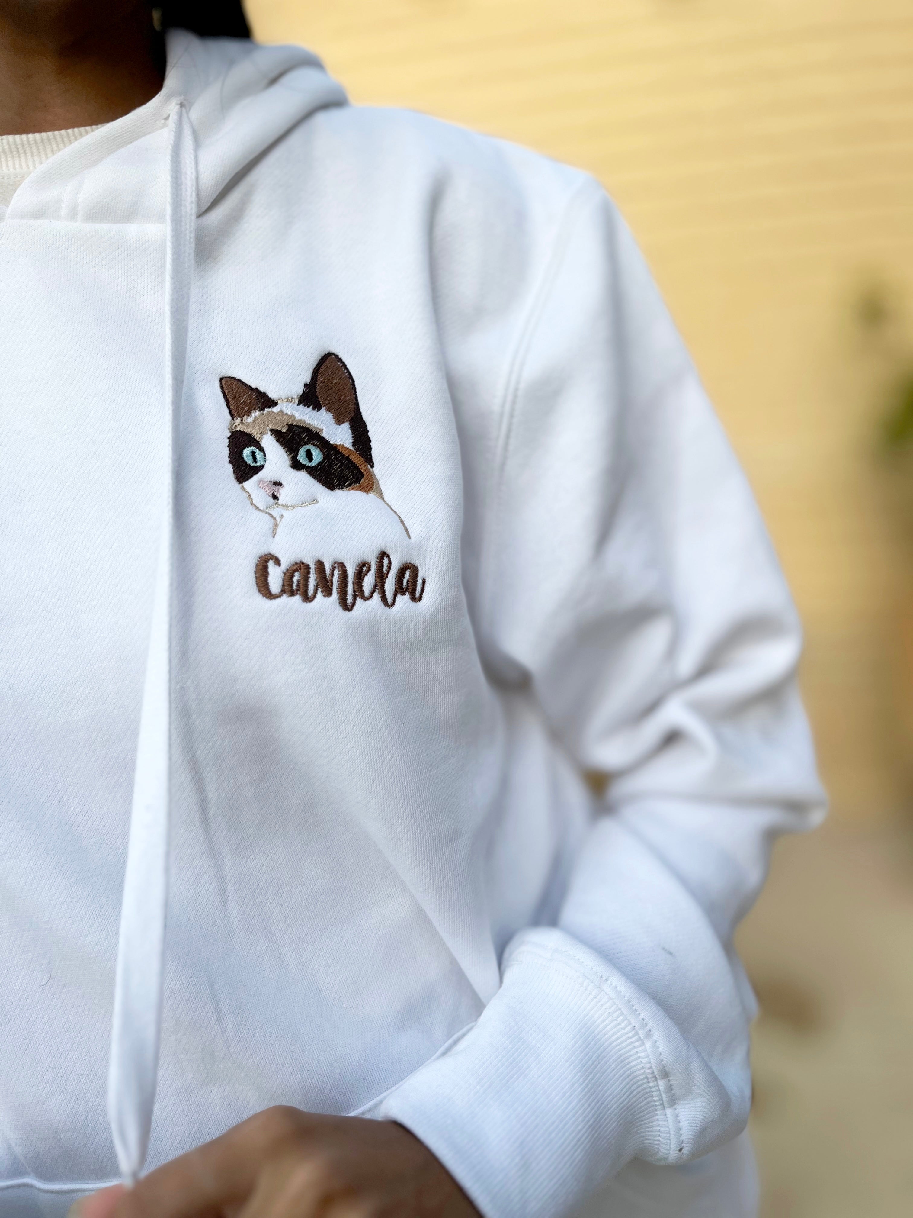 BUZO MASCOTAS BORDADA A COLOR – Meraki regalos personalizados