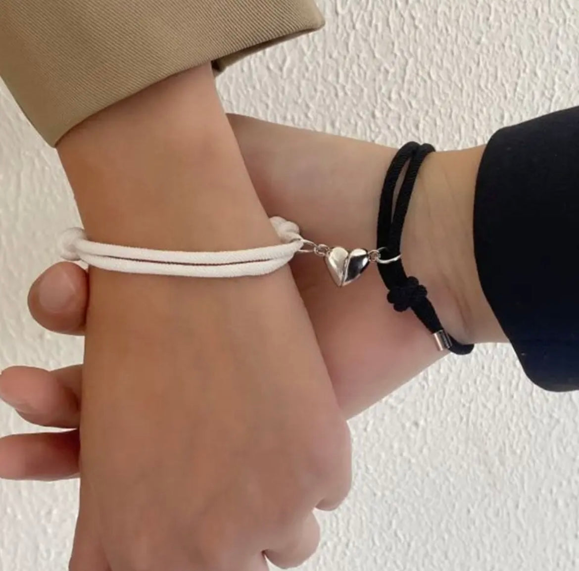 Pulseras dúo con imán