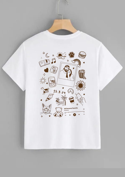 Remera de pareja
