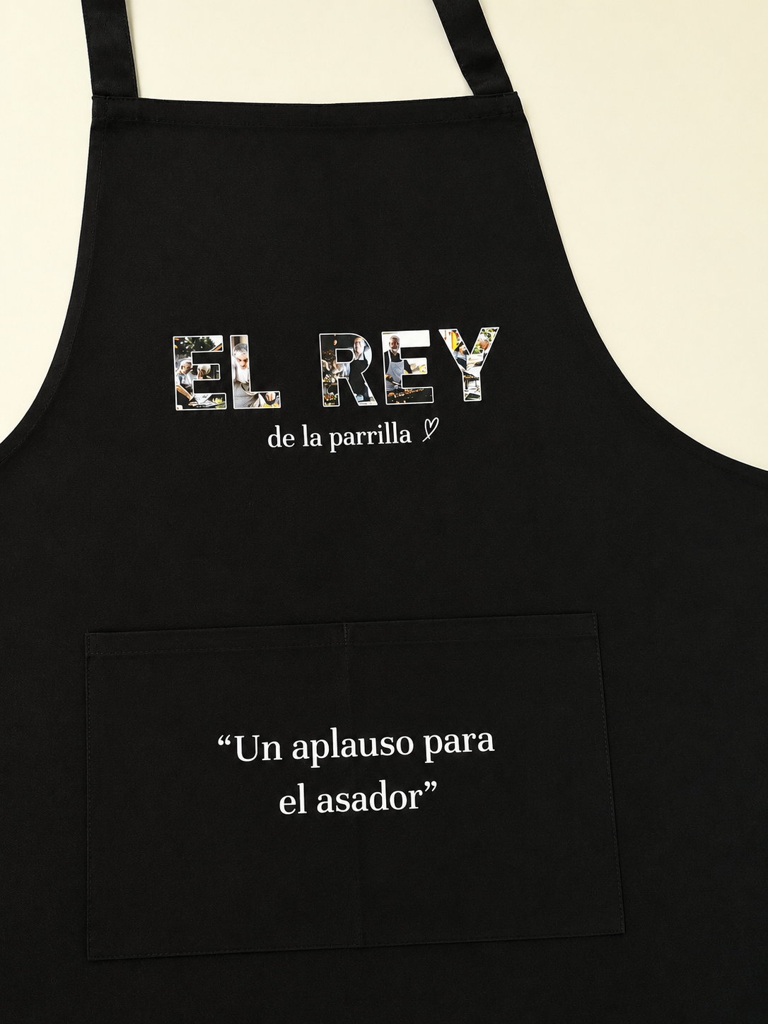 Delantal Rey de la parrilla